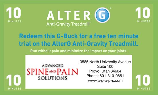 AlterG Coupon